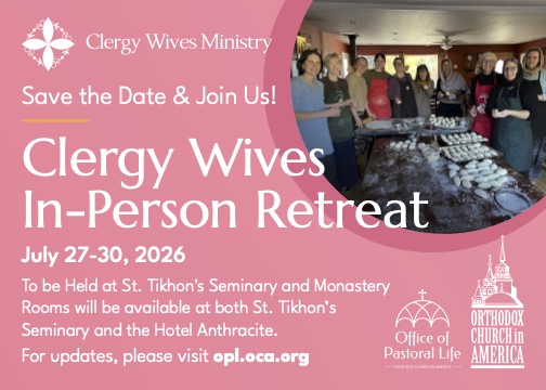 Clergy Wives Retreat 2026